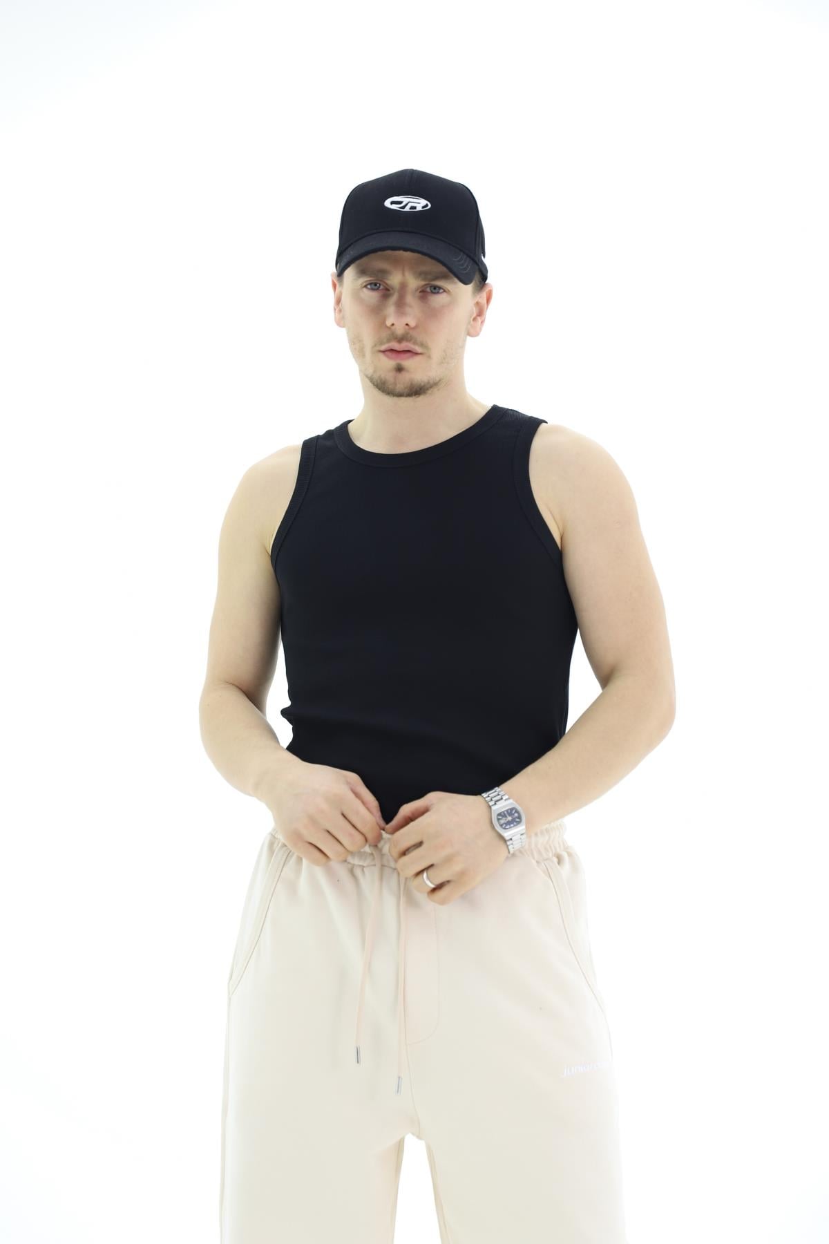 Fitilli Siyah Logo Fit Atlet
