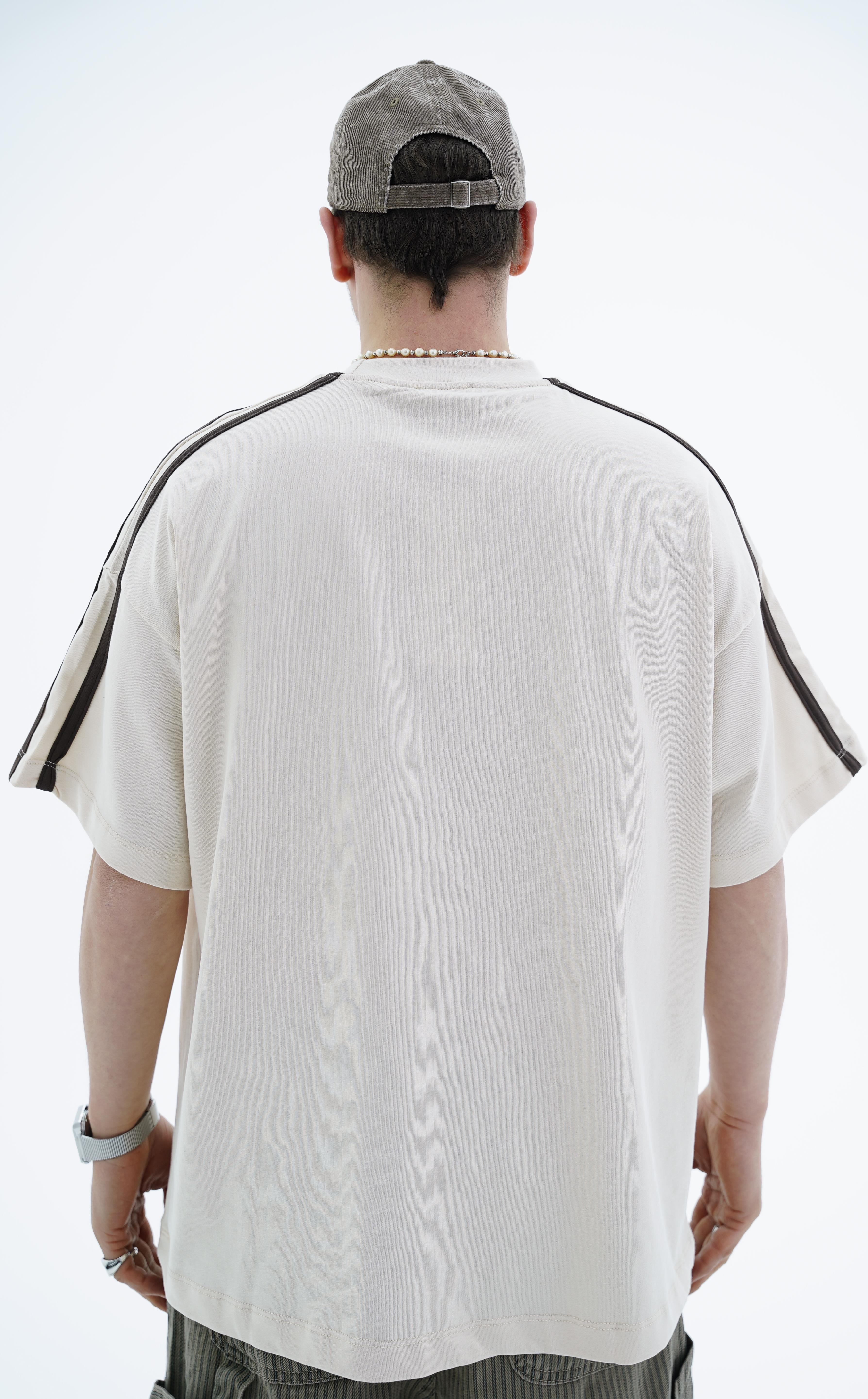 Frontier Patch Detay Kemik Oversize Tshirt JC01 26Y125