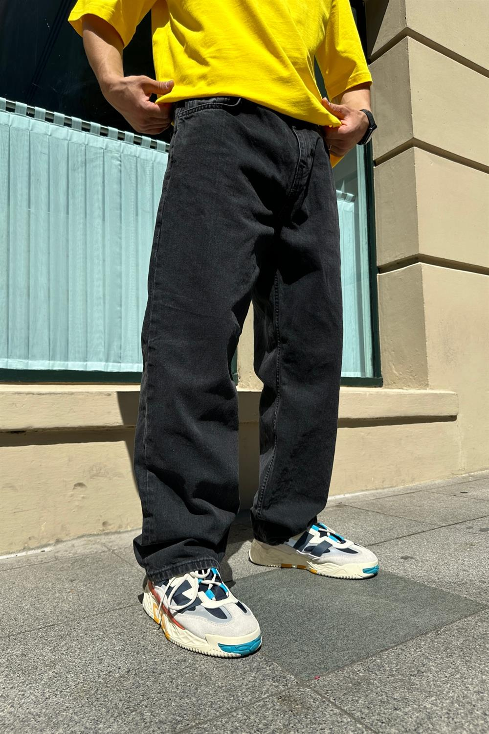 Fsbn Siyah Basic Jean Pantolon P709