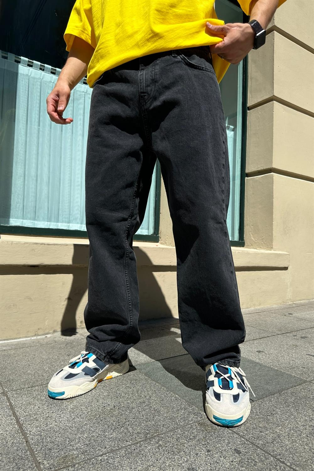 Fsbn Siyah Basic Jean Pantolon P709