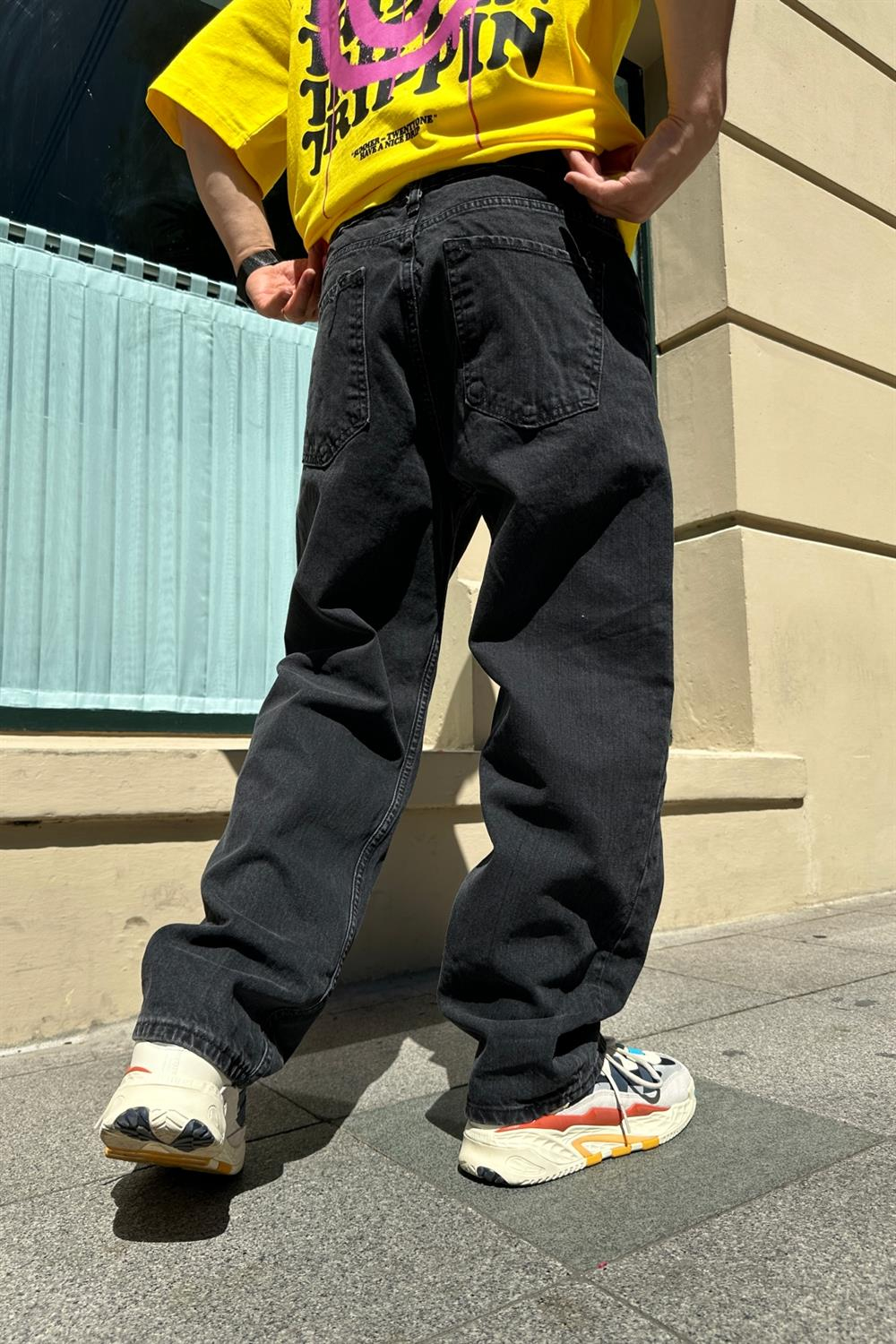 Fsbn Siyah Basic Jean Pantolon P709