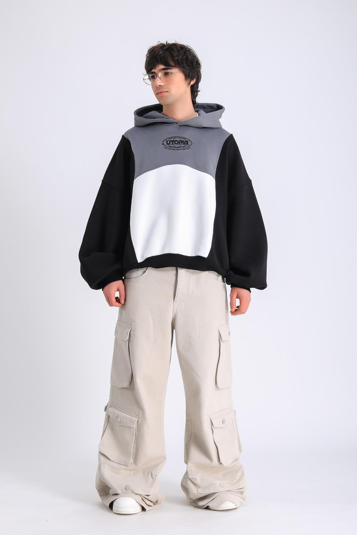 Fundayz Boxy Collection Oversize Hoodie SW1290