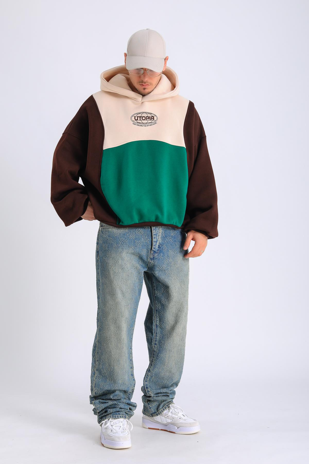 Fundayz Boxy Collection Oversize Hoodie SW1291