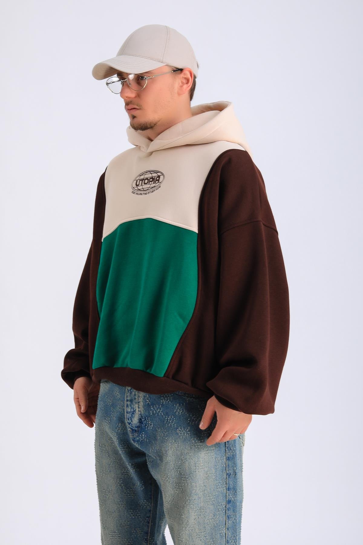 Fundayz Boxy Collection Oversize Hoodie SW1291