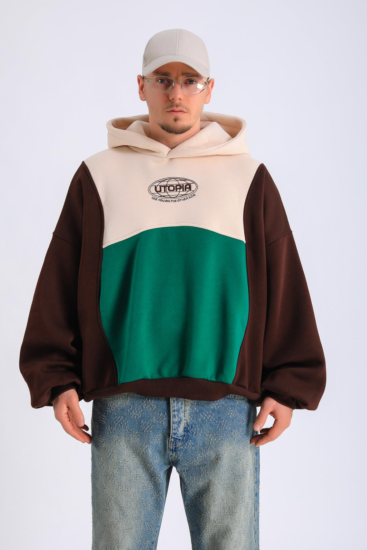 Fundayz Boxy Collection Oversize Hoodie SW1291