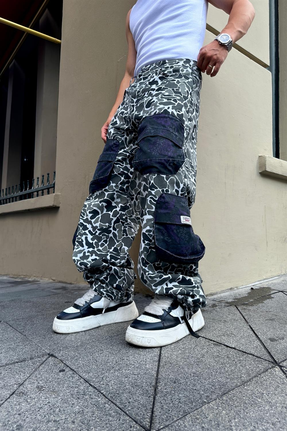 Fundayz Cep Detay Kamuflaj Combat Pantolon P719