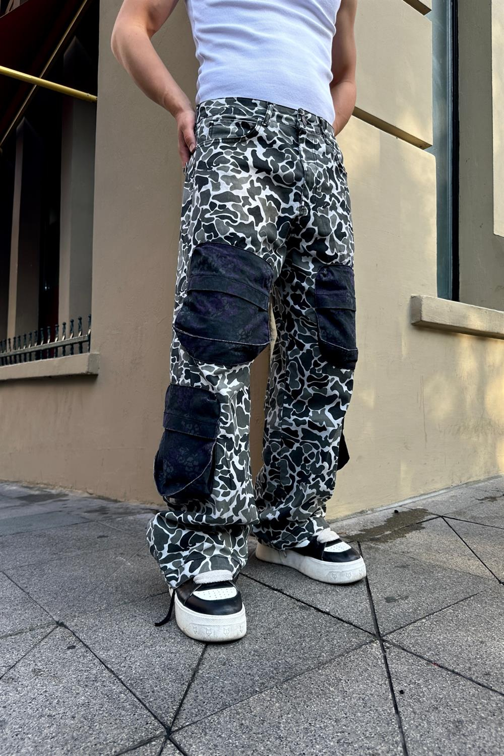 Fundayz Cep Detay Kamuflaj Combat Pantolon P719
