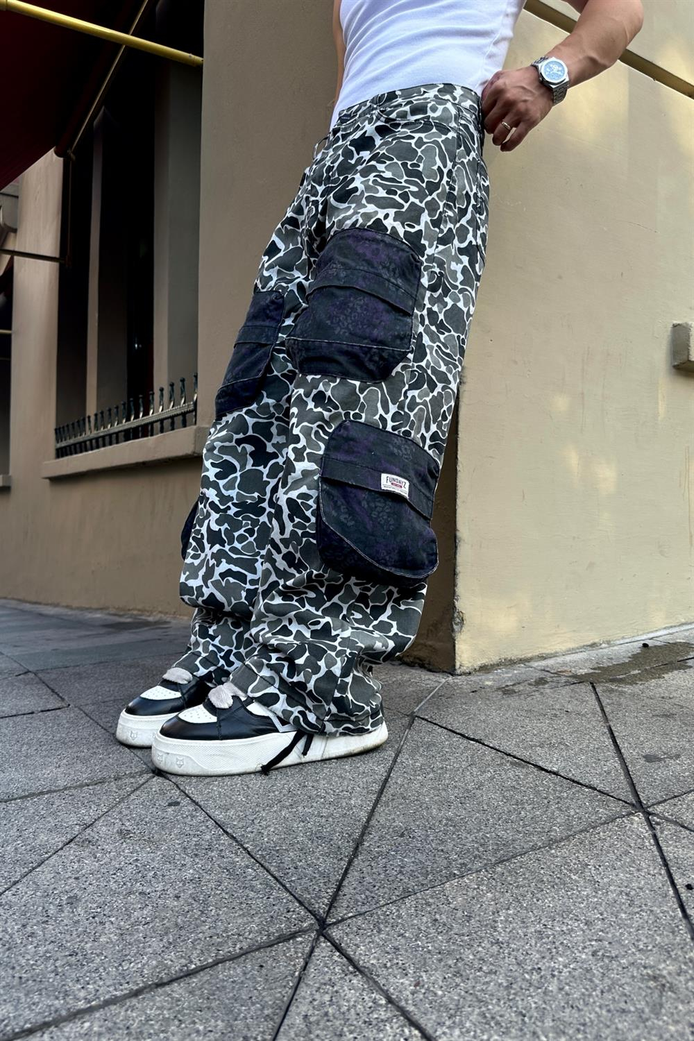 Fundayz Cep Detay Kamuflaj Combat Pantolon P719