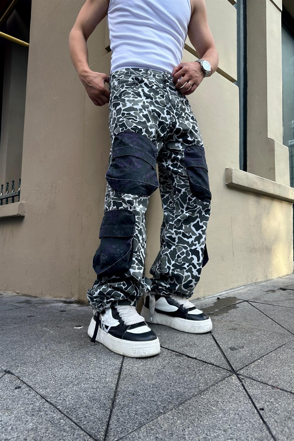 Fundayz Cep Detay Kamuflaj Combat Pantolon P719