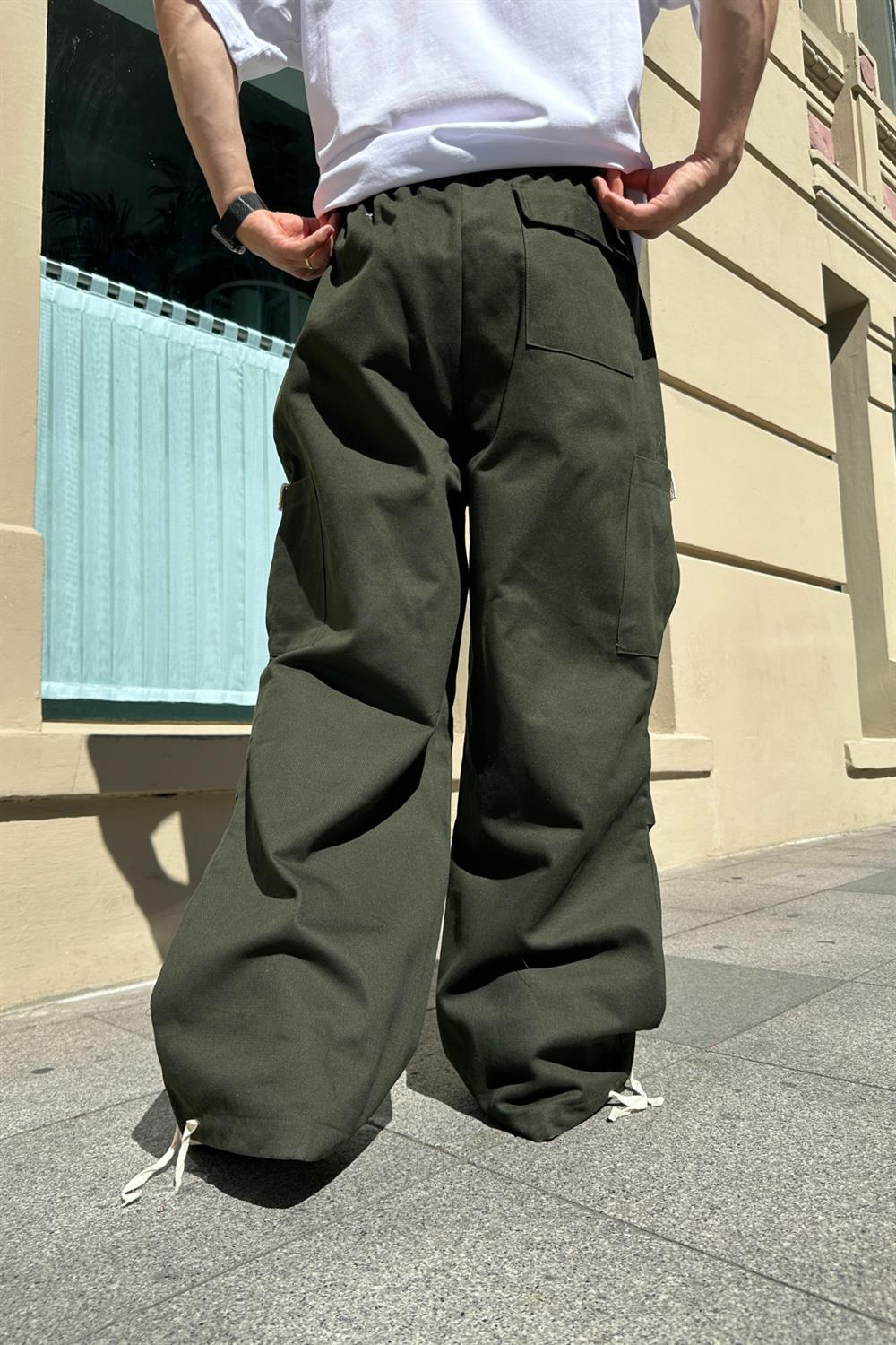 Fundayz Gabardin Koyu Yeşil Combat Pantolon P705