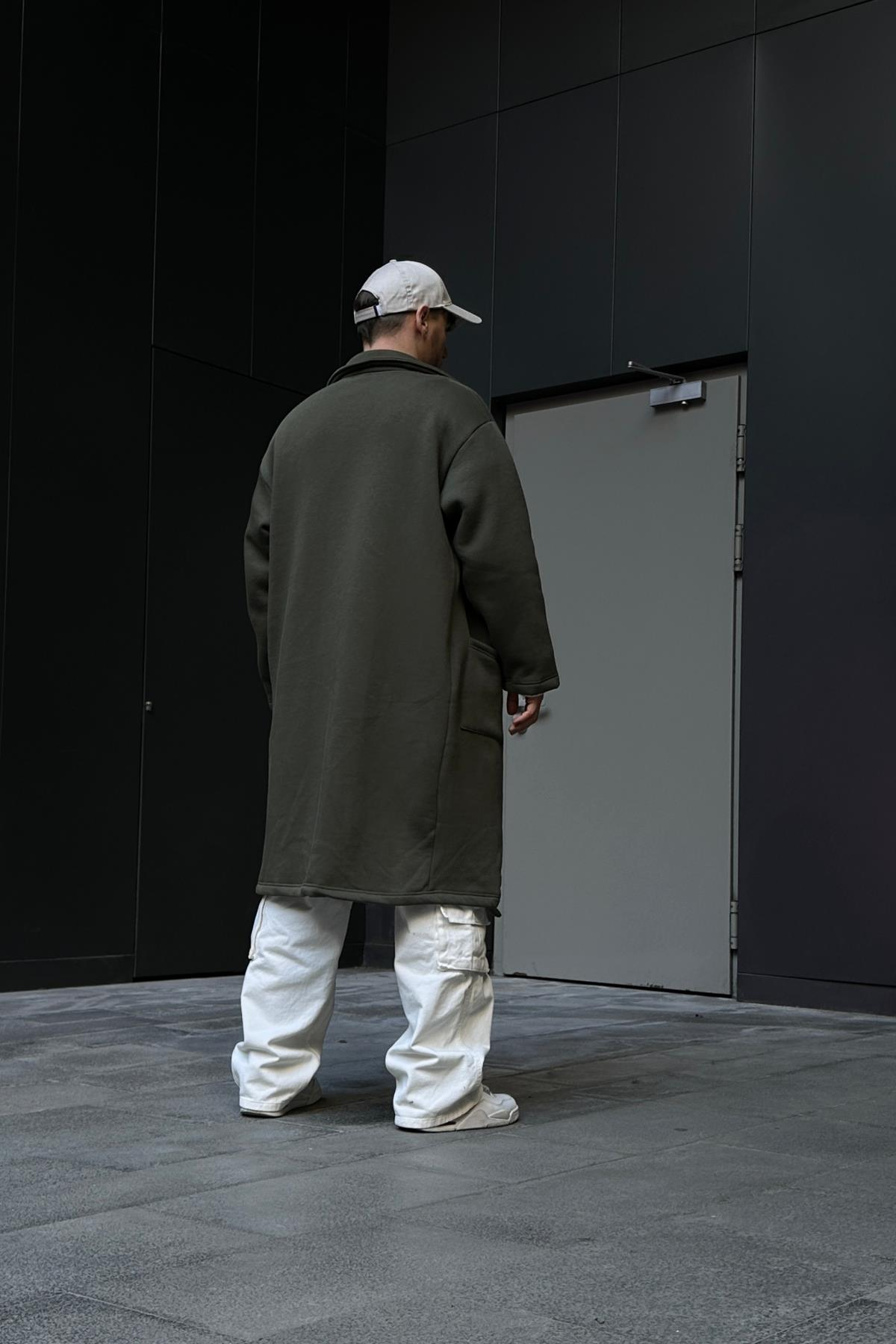 Fundayz Haki Oversize Longsweatshirt SW1067