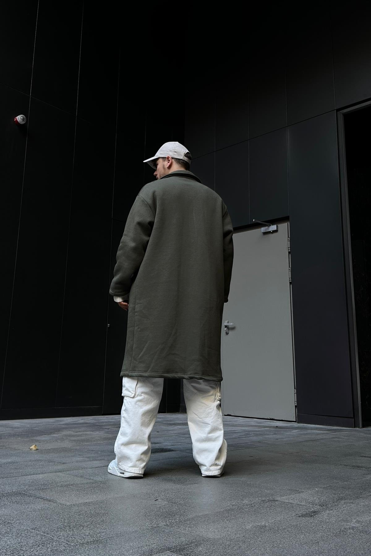 Fundayz Haki Oversize Longsweatshirt SW1067