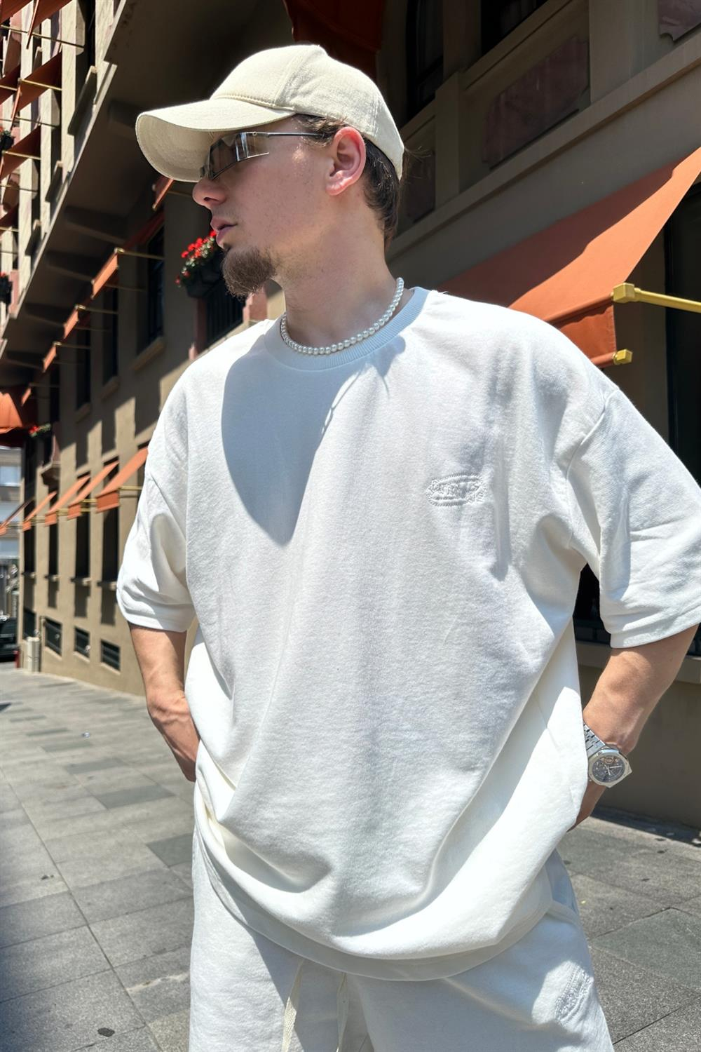 Fundayz Premium Ekru Oversize Takım TKM131