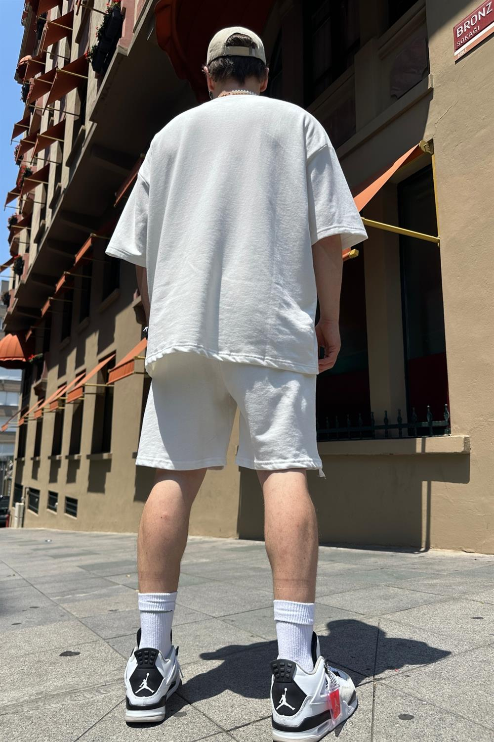 Fundayz Premium Ekru Oversize Takım TKM131