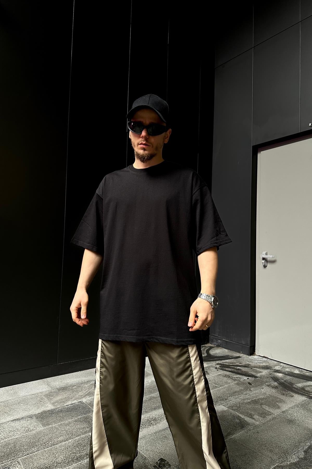 Fundayz Siyah Basic Oversize Tshirt T879