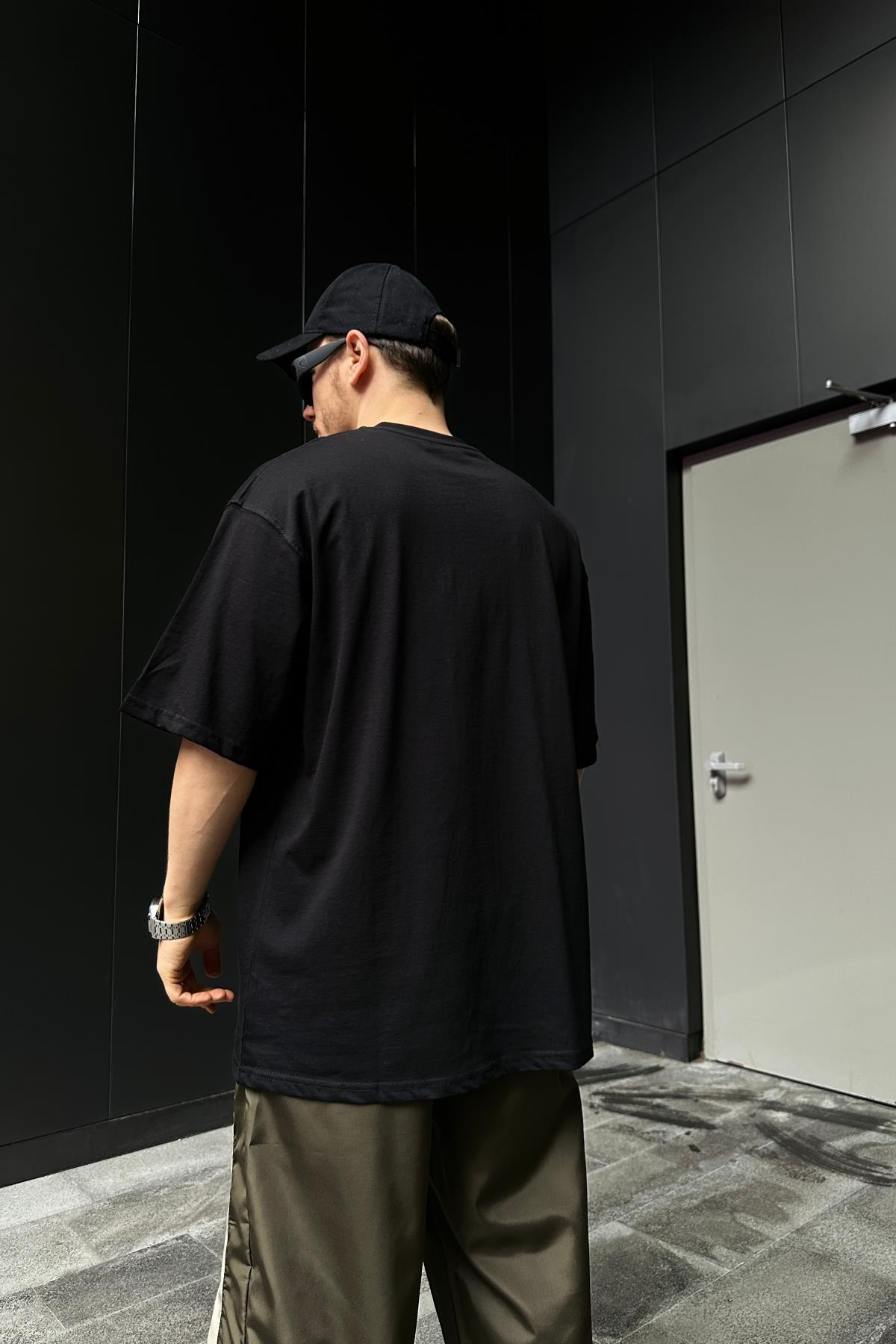 Fundayz Siyah Basic Oversize Tshirt T879