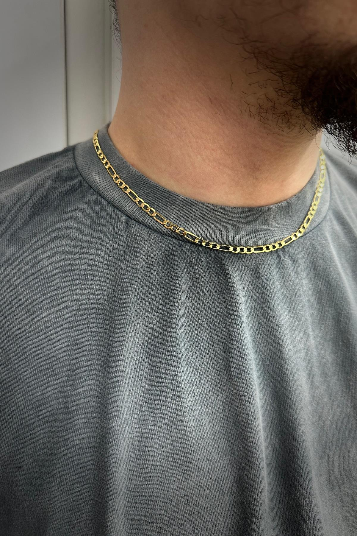 Gold Zincir Classy Kolye KLY007
