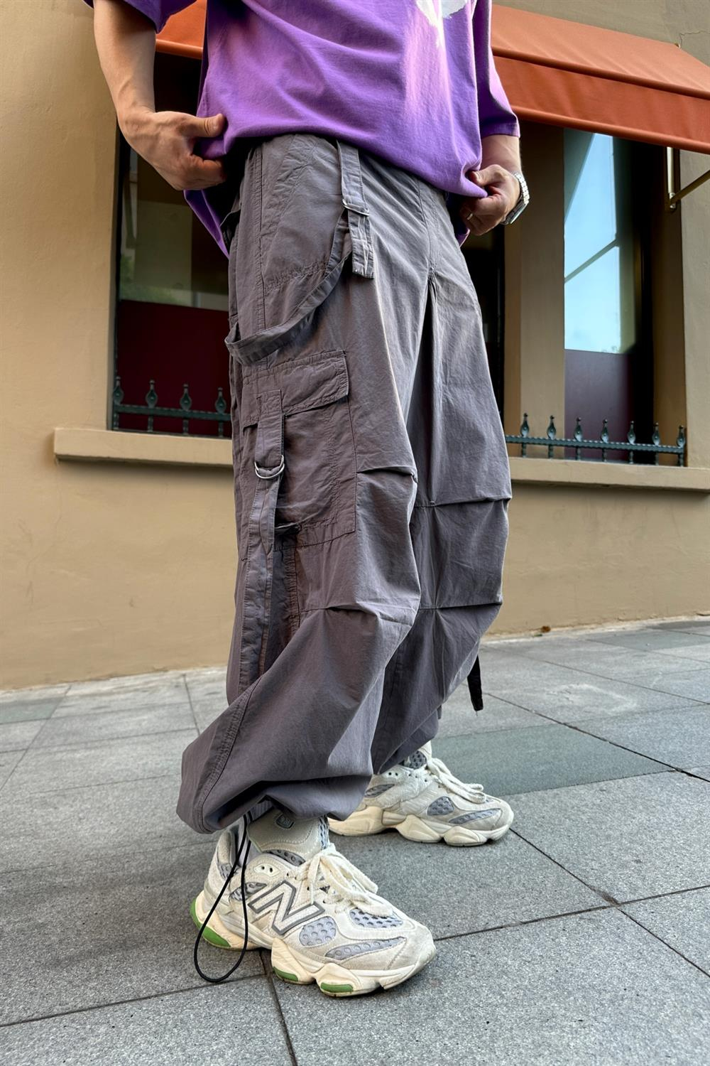 Gri Bdg Gabardin Combat Pantolon P721