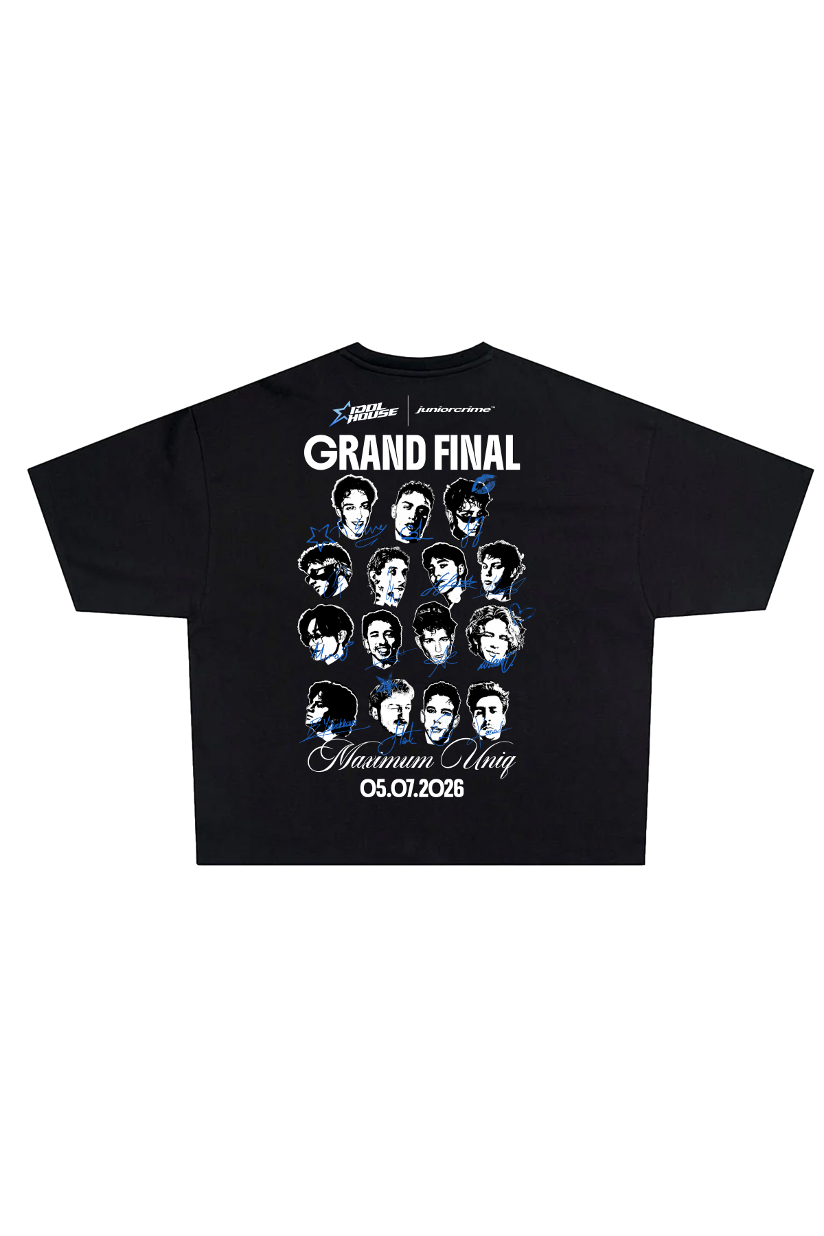 Idol House Grand Final Merch - Siyah