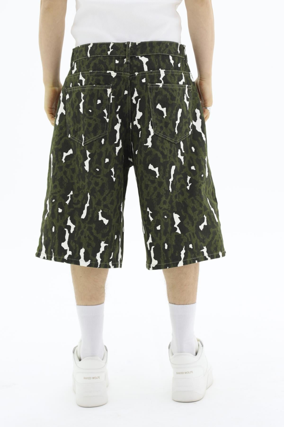 JR Camo Desen Şortolon