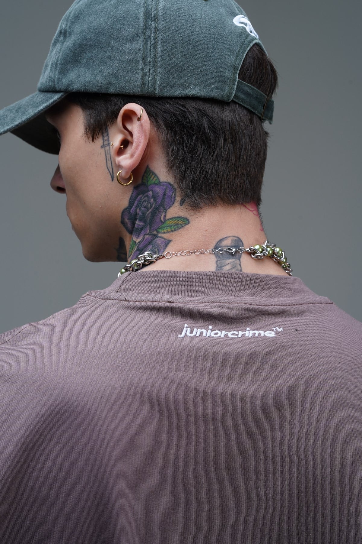 JR Kahve Boxy Fit Basic Oversize Tshirt
