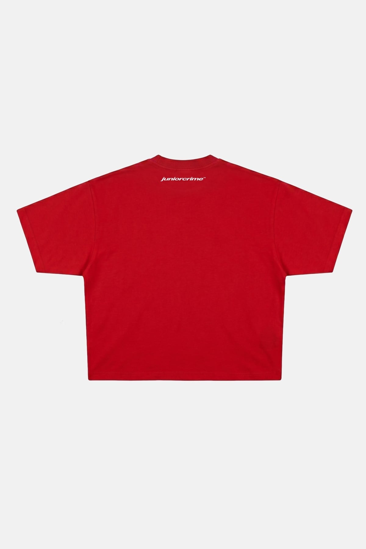 JR Kırmızı Boxy Fit Basic Oversize Tshirt
