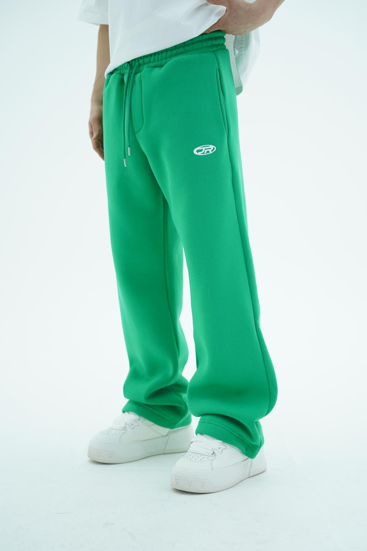 JR Logo Benetton Yeşil Baggy Eşofman Altı