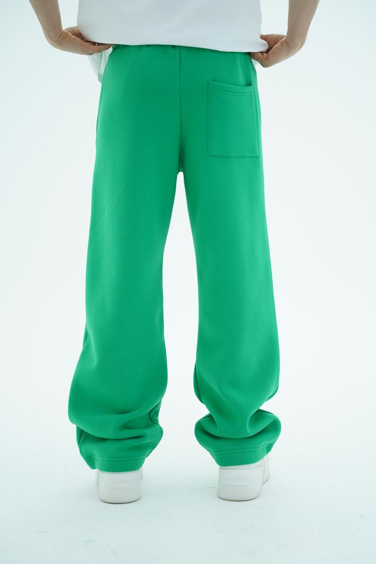 JR Logo Benetton Yeşil Baggy Eşofman Altı