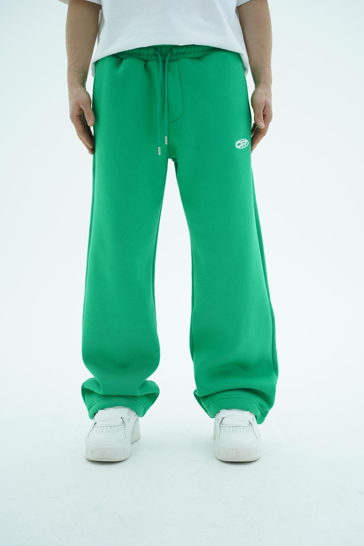 JR Logo Benetton Yeşil Baggy Eşofman Altı