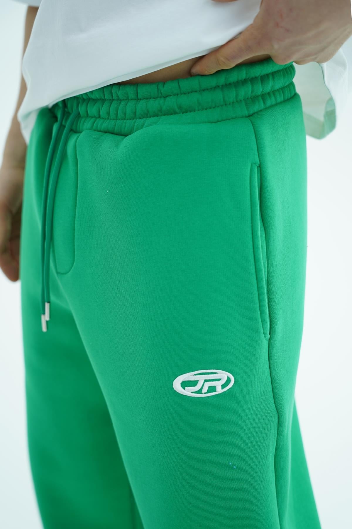 JR Logo Benetton Yeşil Baggy Eşofman Altı