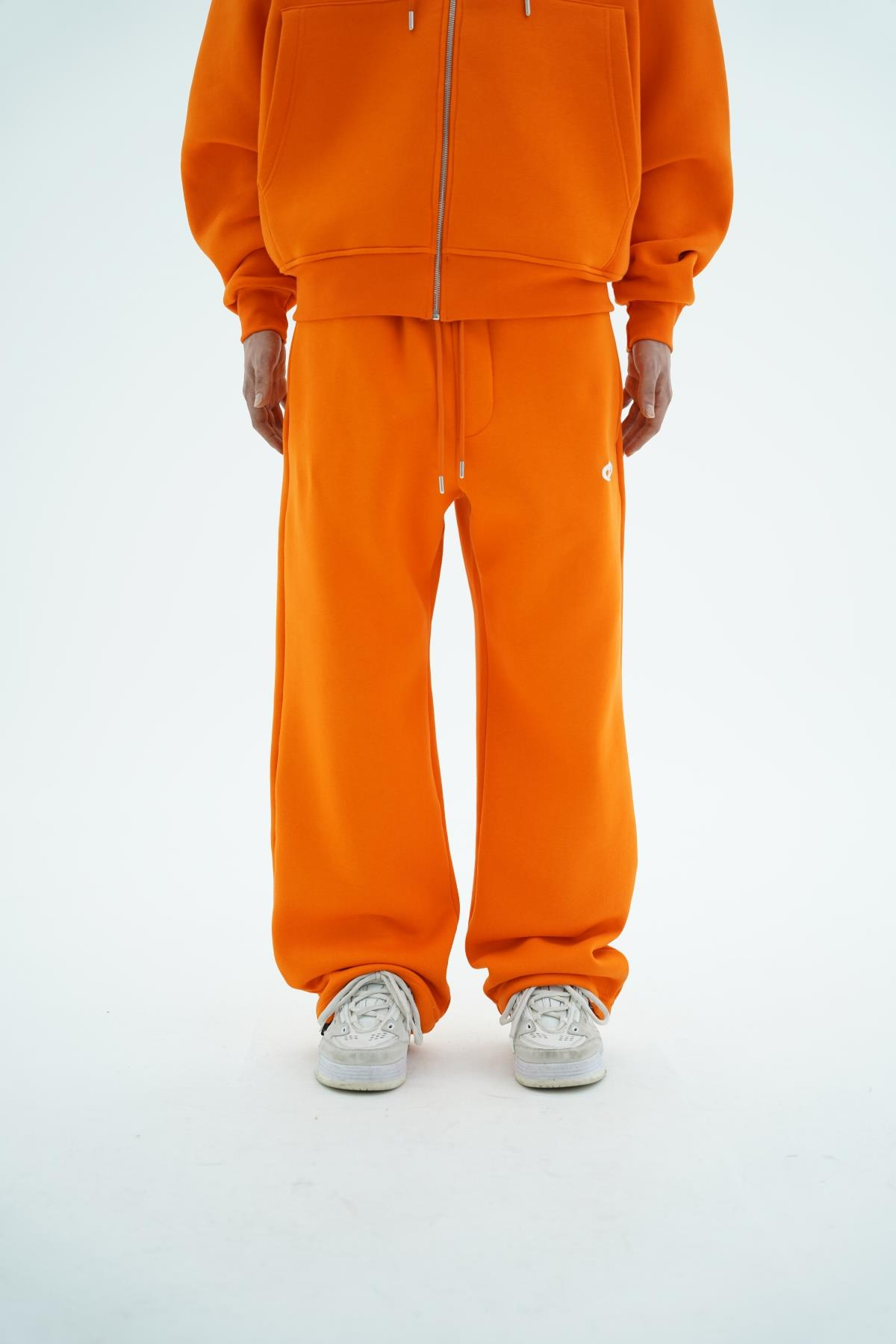 JR Logo Oranj Baggy Eşofman Altı