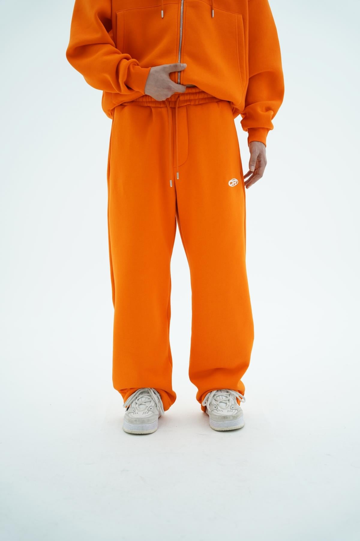 JR Logo Oranj Baggy Eşofman Altı