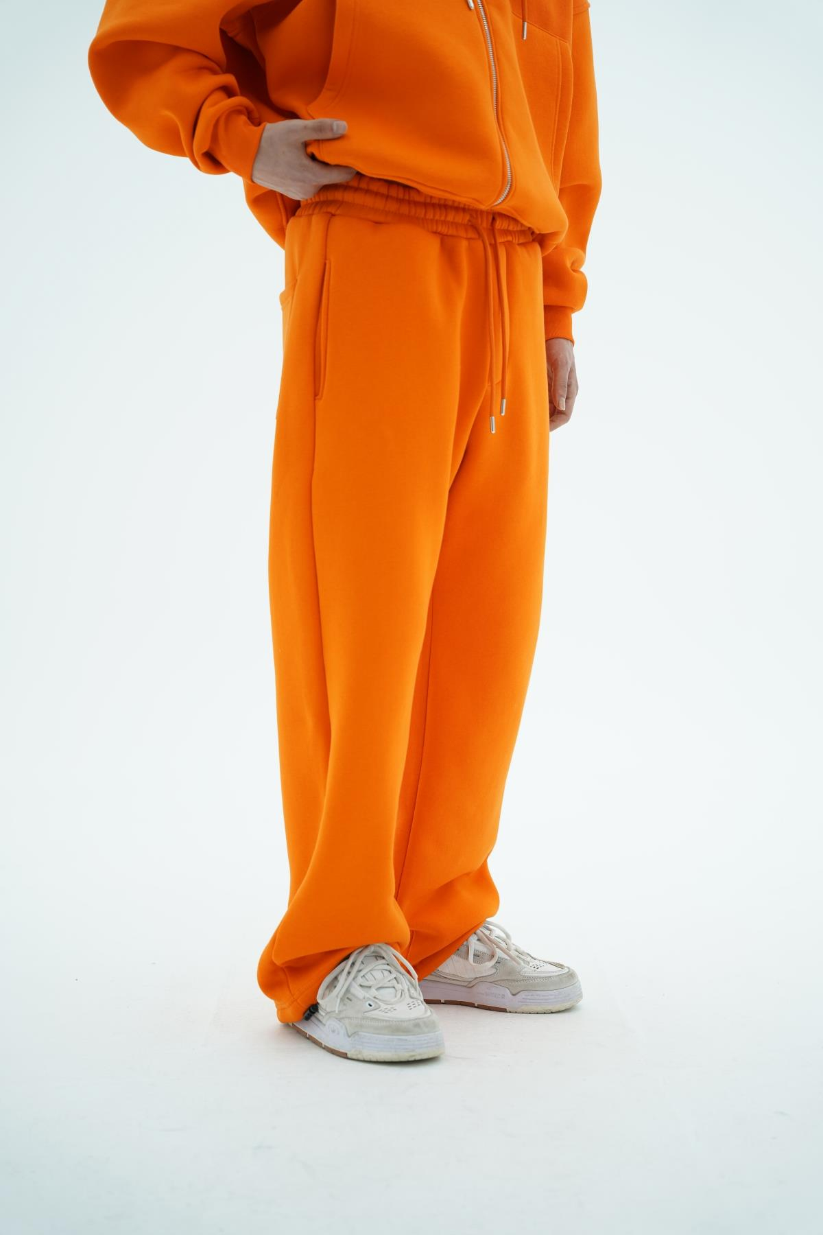 JR Logo Oranj Baggy Eşofman Altı