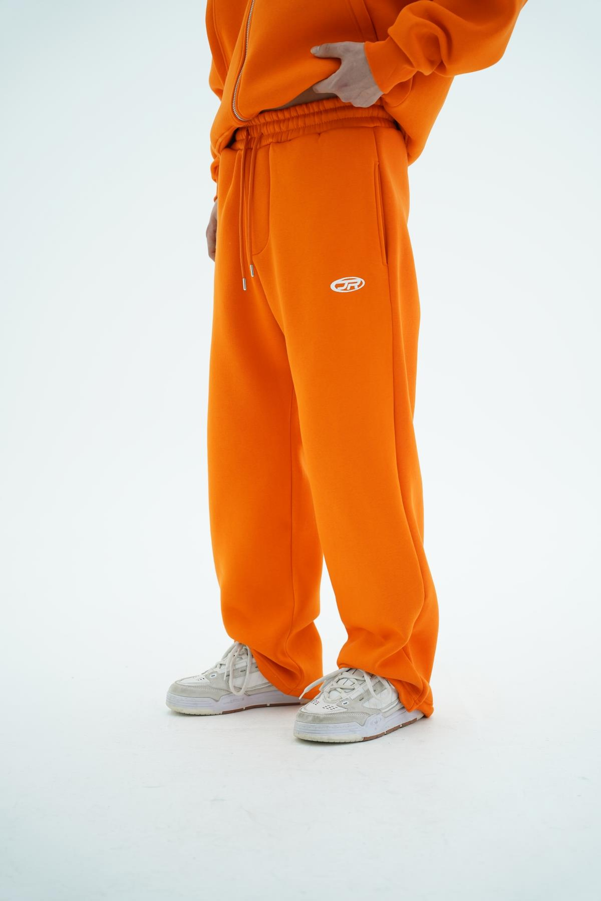 JR Logo Oranj Baggy Eşofman Altı