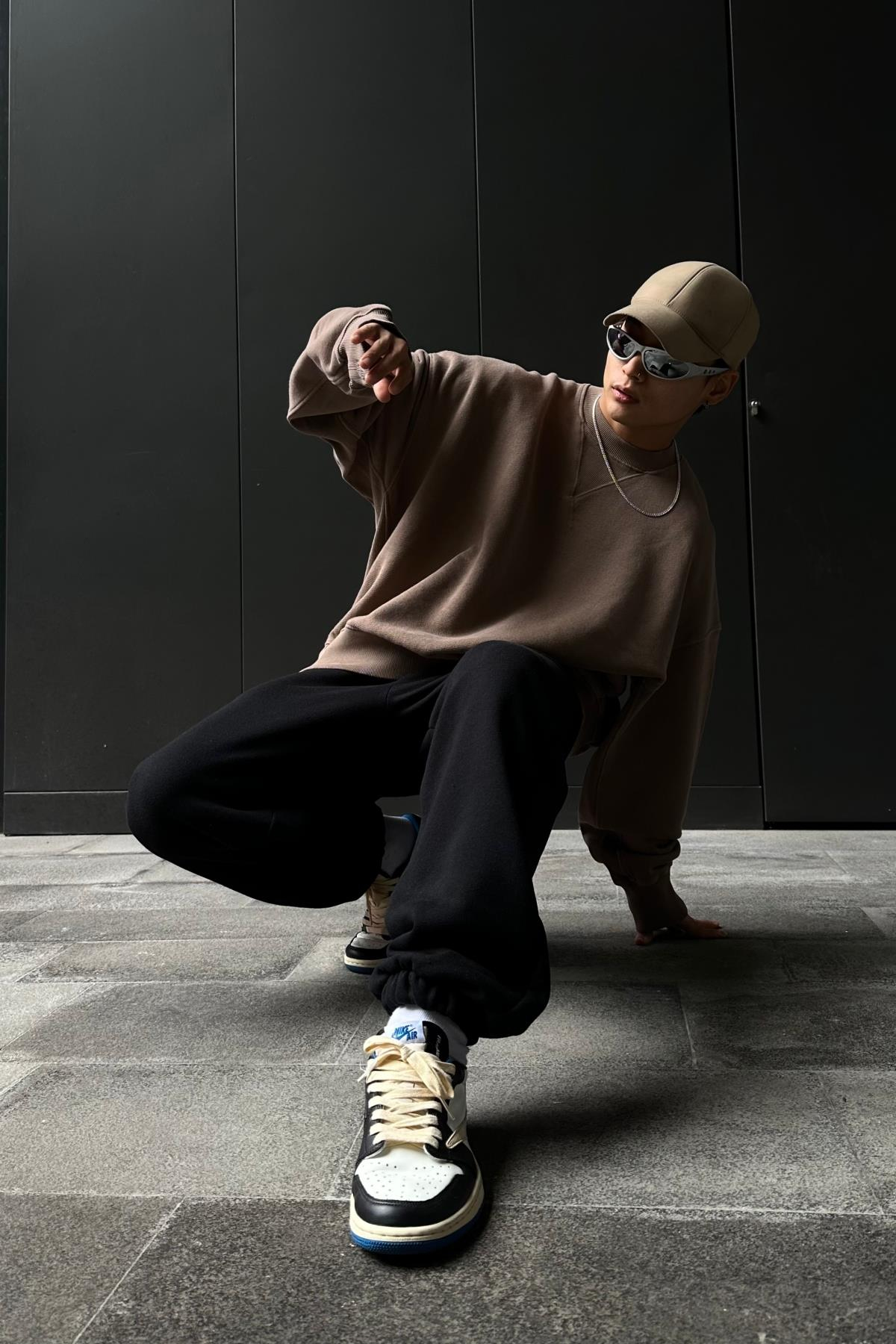 Kahve Basic Oversize Sweatshirt SW1052