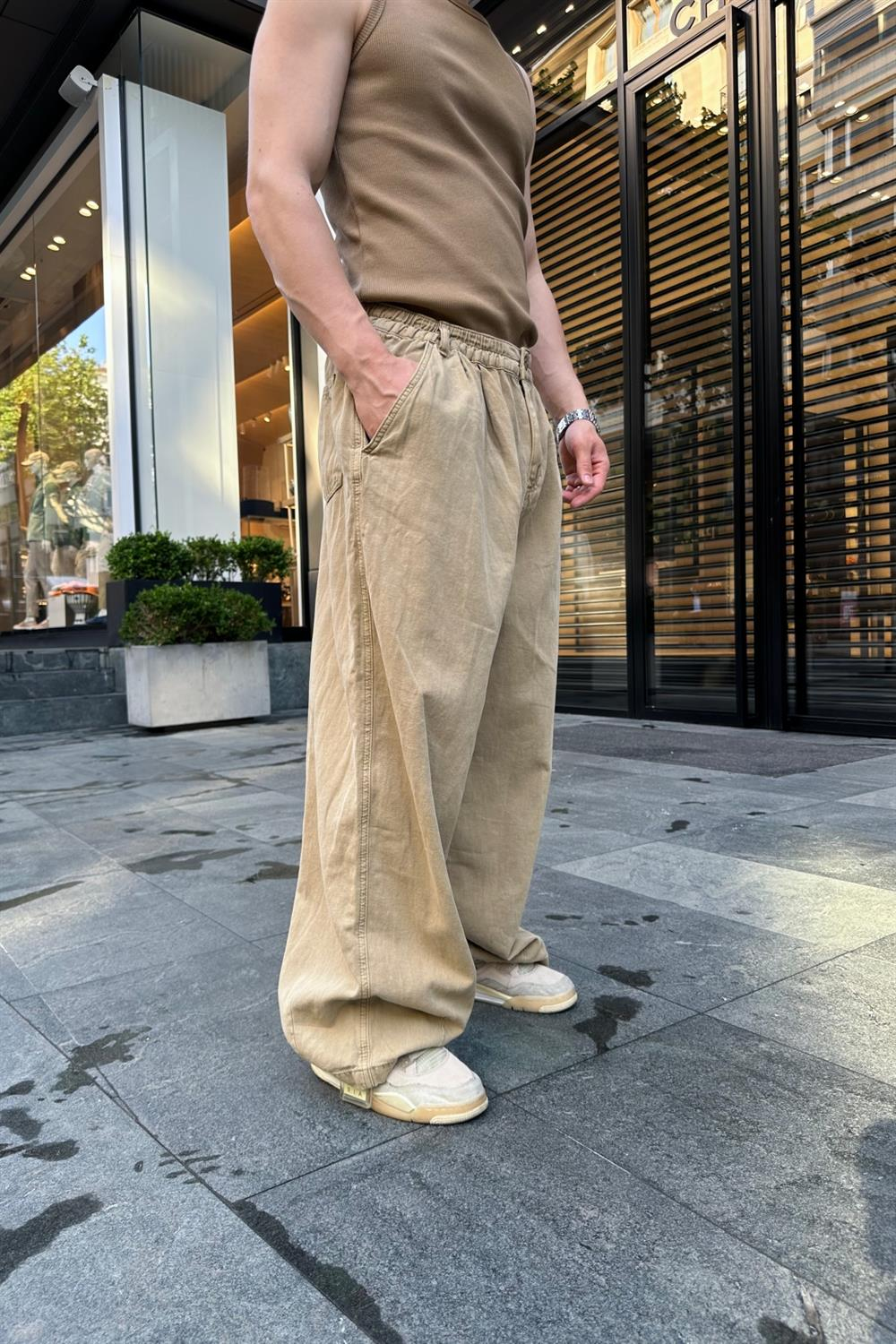 Kahve Oversize BDG Pantolon P680