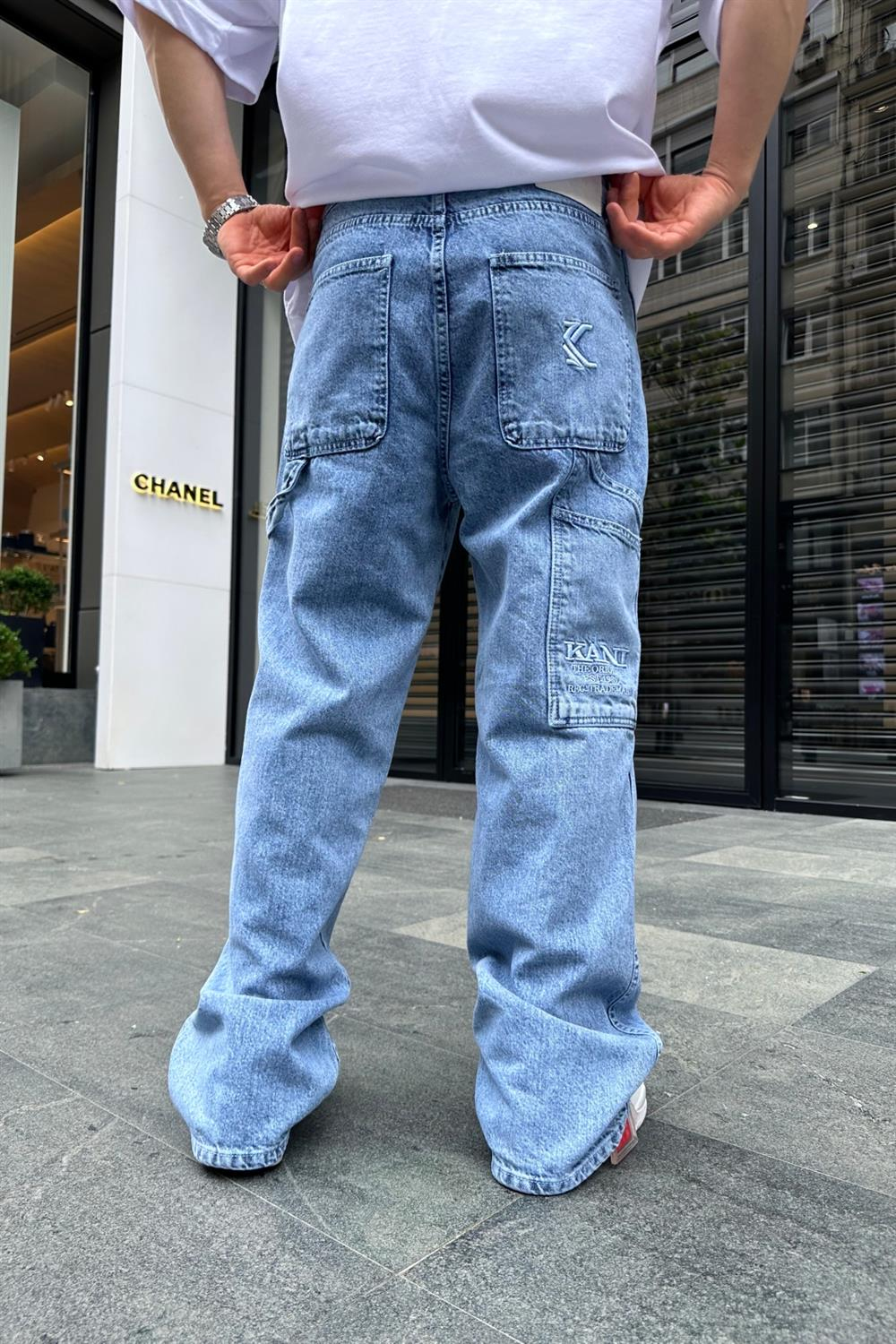 Kani X Fundayz Yıkamalı Jean Pantolon P669
