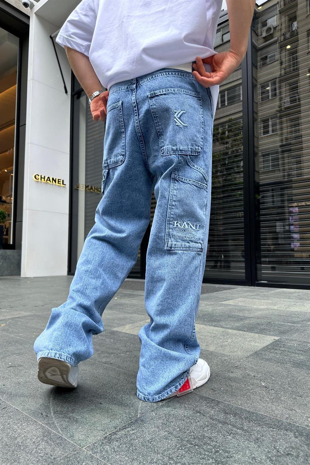 Kani X Fundayz Yıkamalı Jean Pantolon P669
