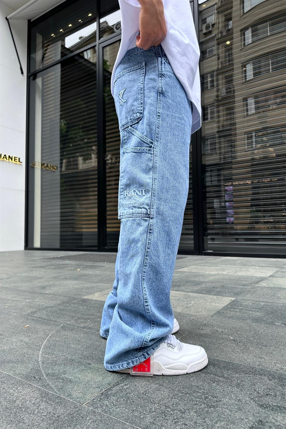 Kani X Fundayz Yıkamalı Jean Pantolon P669