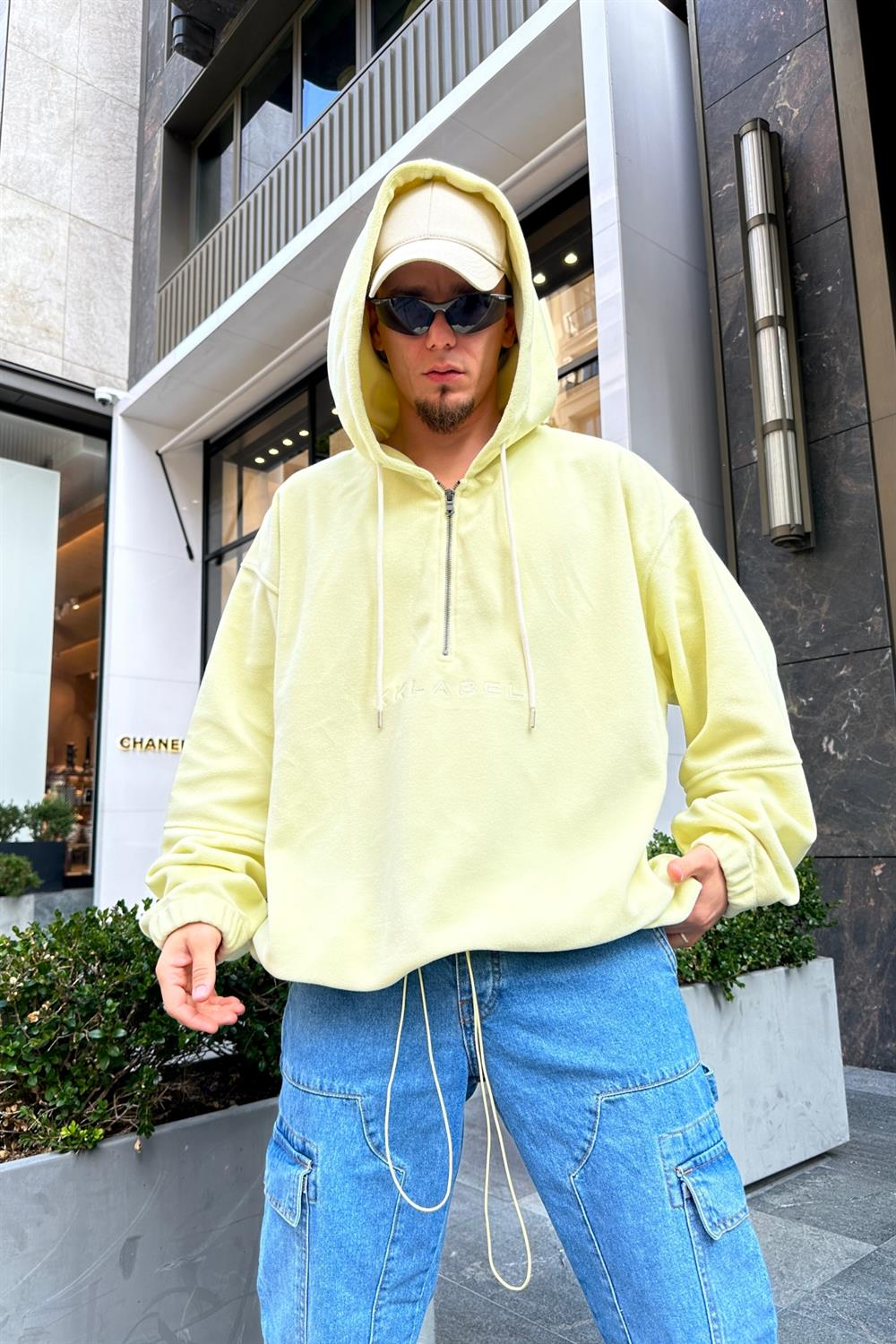 Kklb Polar Kumaş Fermuarlı Oversize Sweatshirt SW914