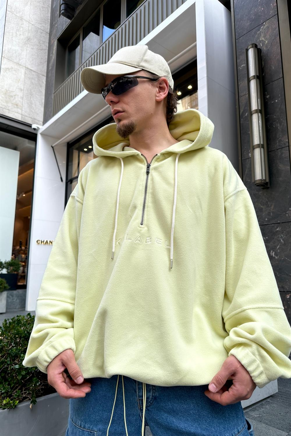 Kklb Polar Kumaş Fermuarlı Oversize Sweatshirt SW914
