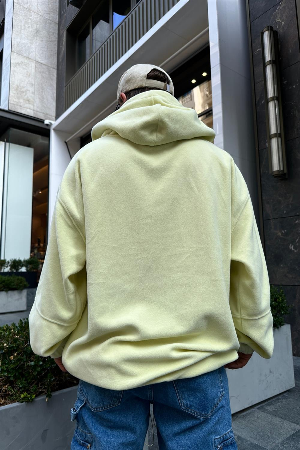 Kklb Polar Kumaş Fermuarlı Oversize Sweatshirt SW914