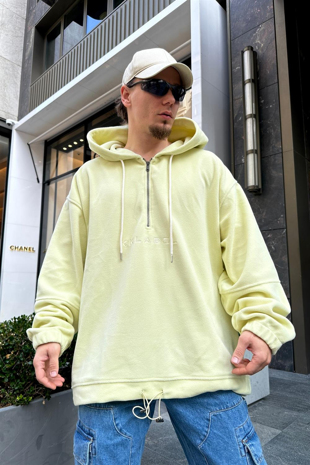 Kklb Polar Kumaş Fermuarlı Oversize Sweatshirt SW914