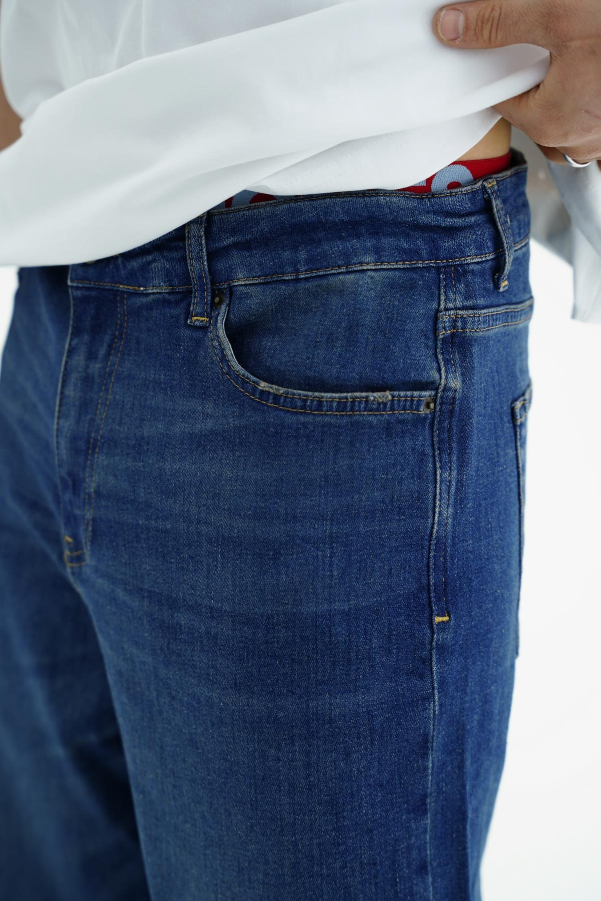 Koyu Mavi Jean Pantolon CT01 6338-L1