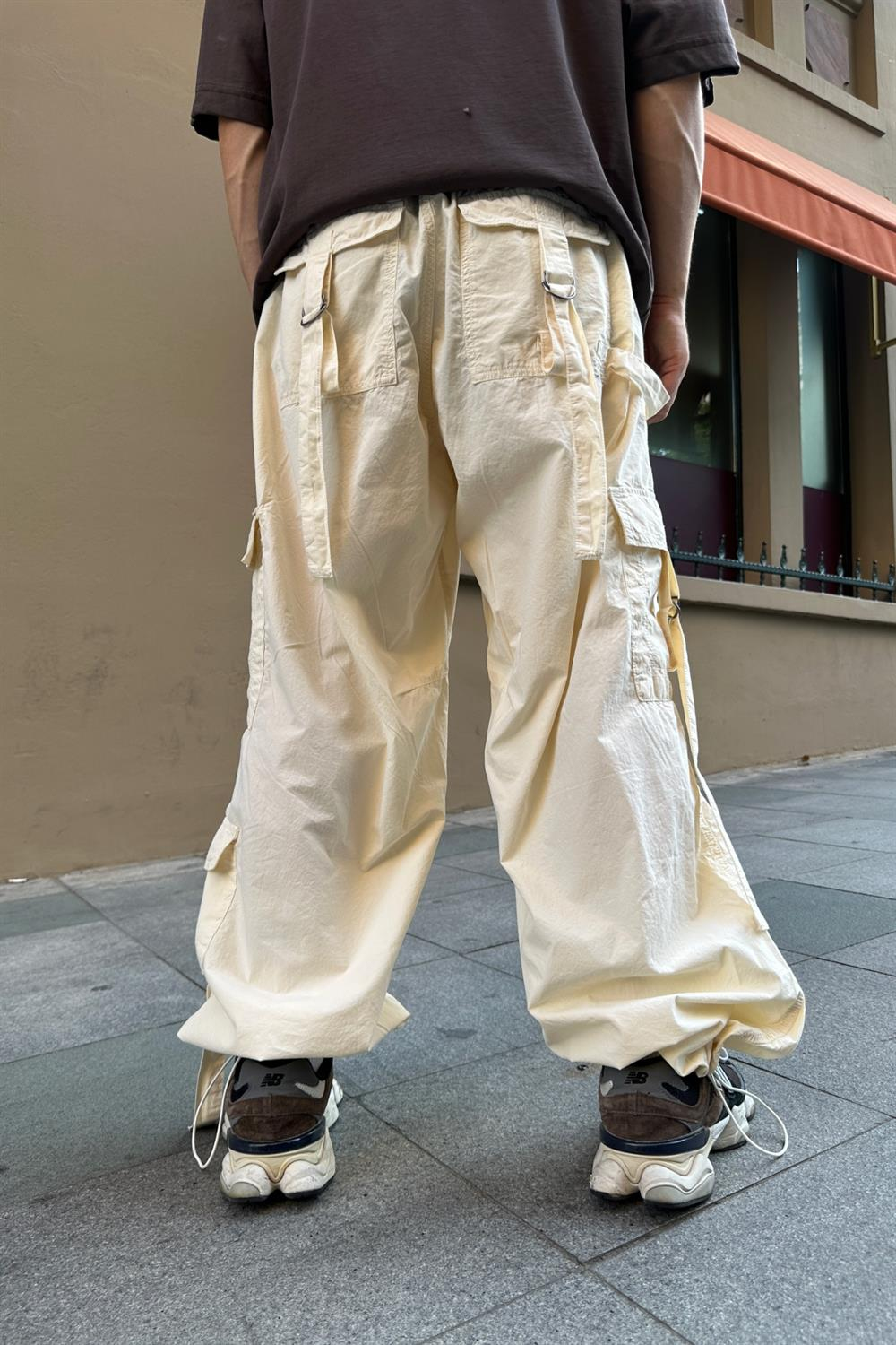 Krem Bdg Gabardin Combat Pantolon P722