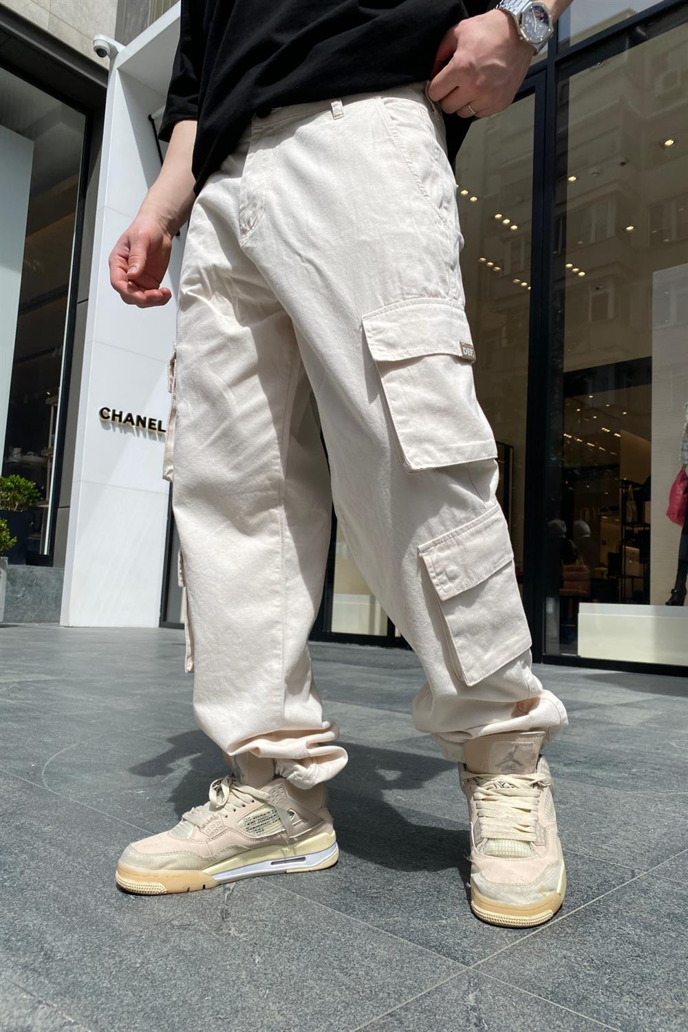 Krem Def Kargo Pantolon P627