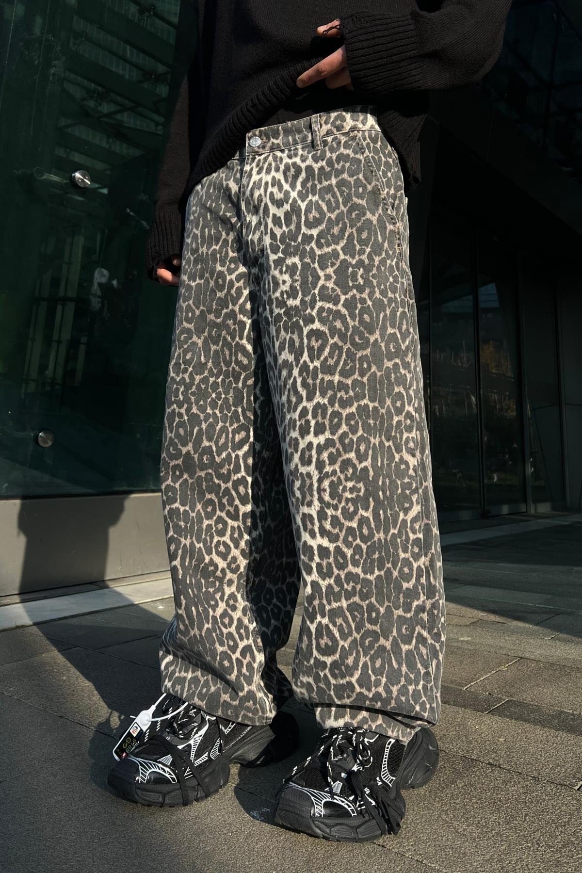 Leo Desen Baggy Jean Pantolon P1065