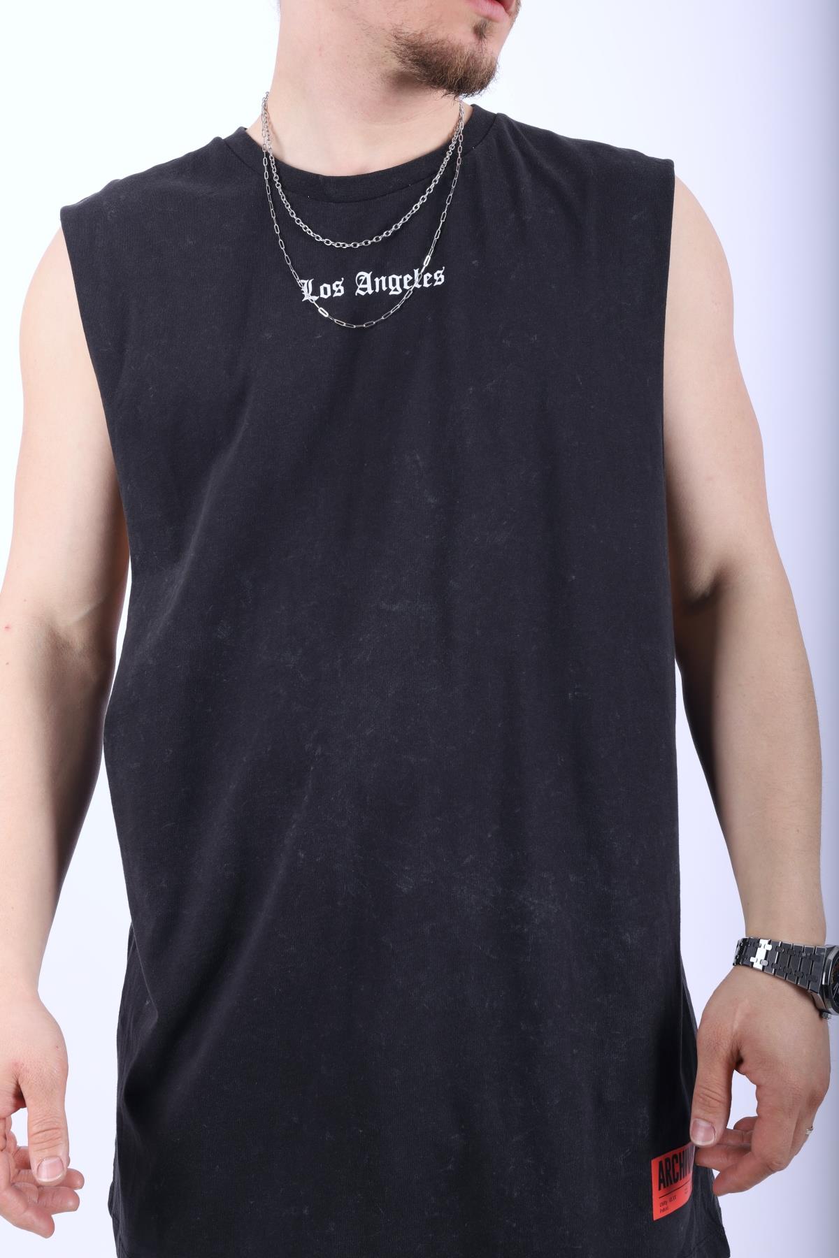 Los Angeles Acid Wash Oversize Atlet T1000
