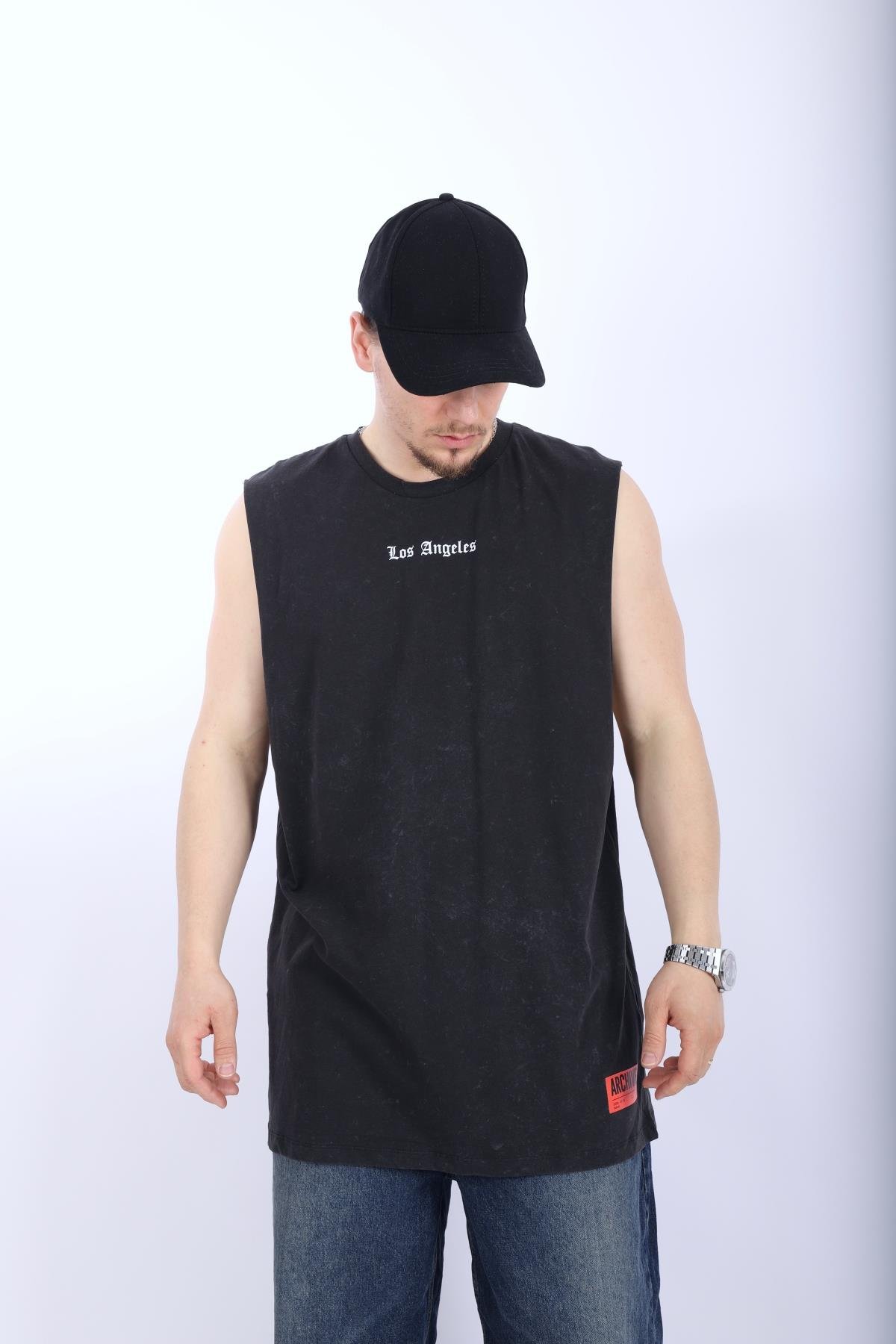 Los Angeles Acid Wash Oversize Atlet T1000