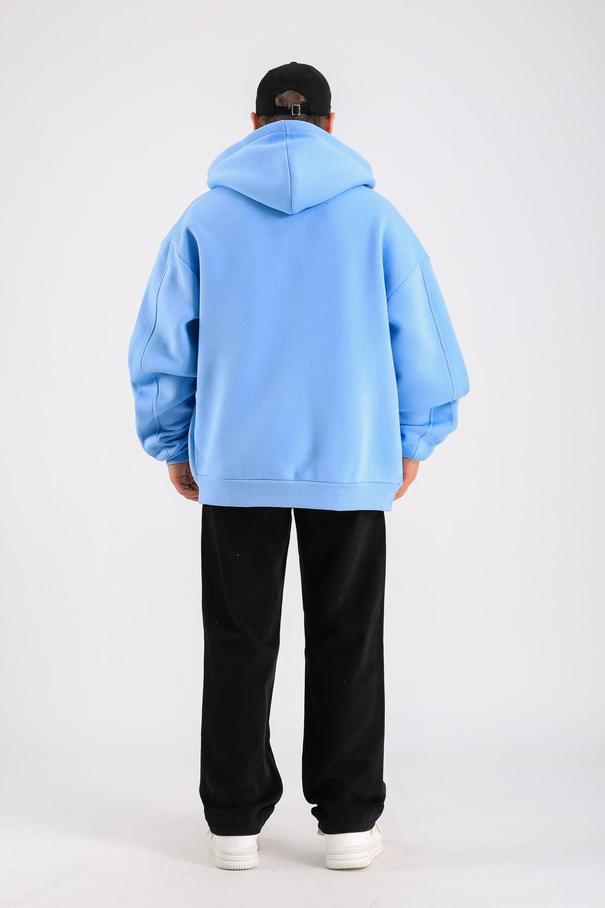 Mavi Basic Oversize Zipper Hoodie SW1315